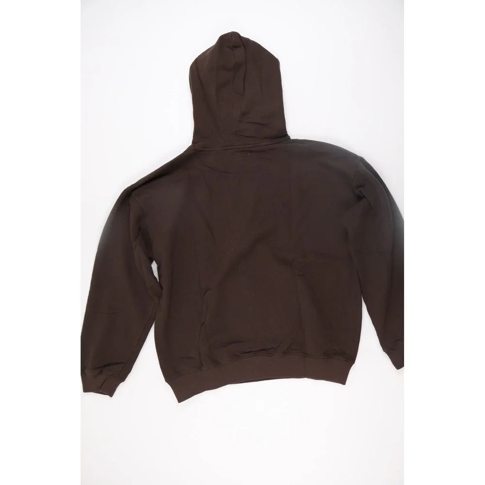 Wild Fable Womens Hoodie Cloud Soft Fleece Brown Solid XL NWT - Picture 2 of 7